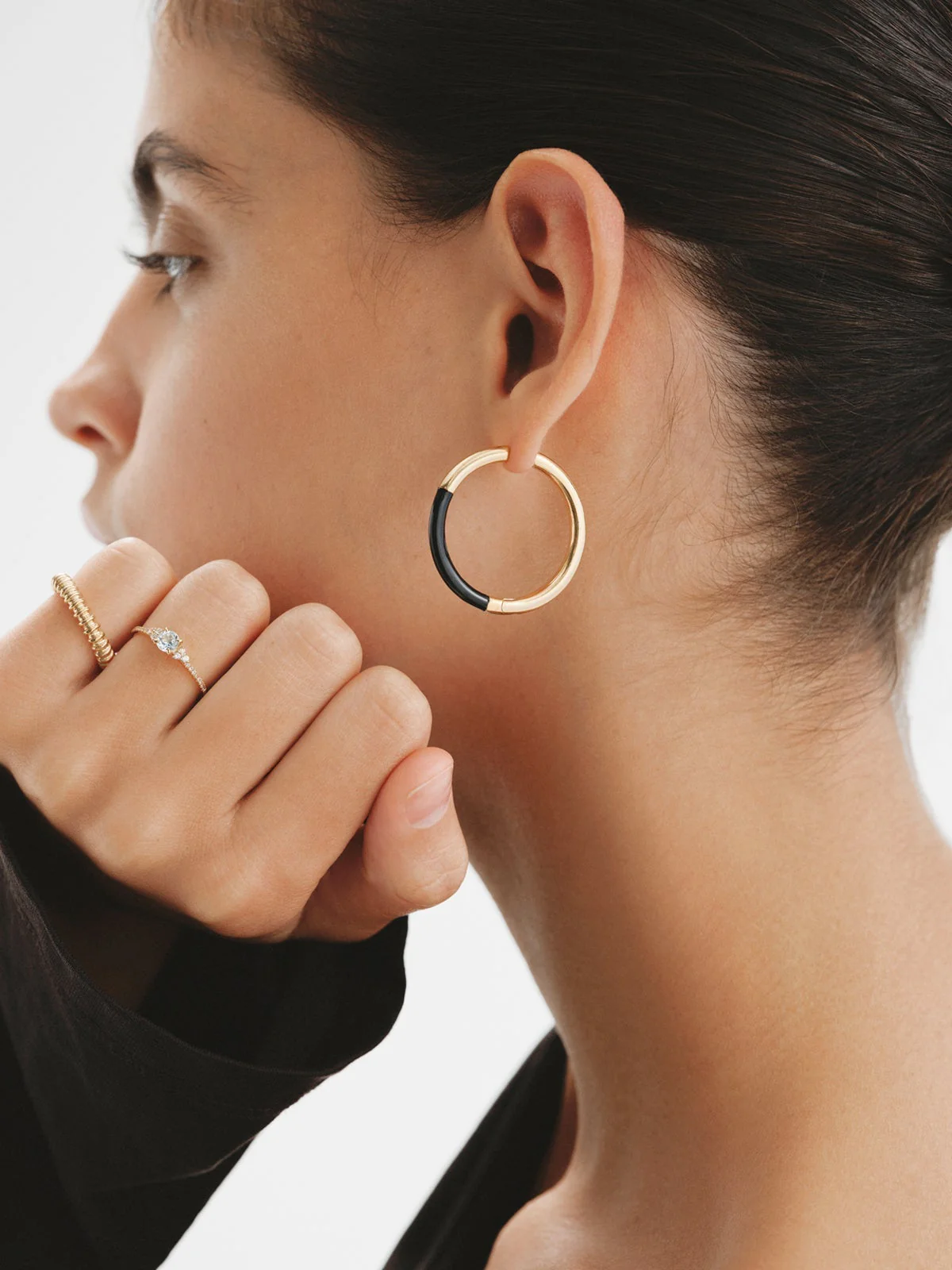Anillo de plata 925 con relieve - Image 6