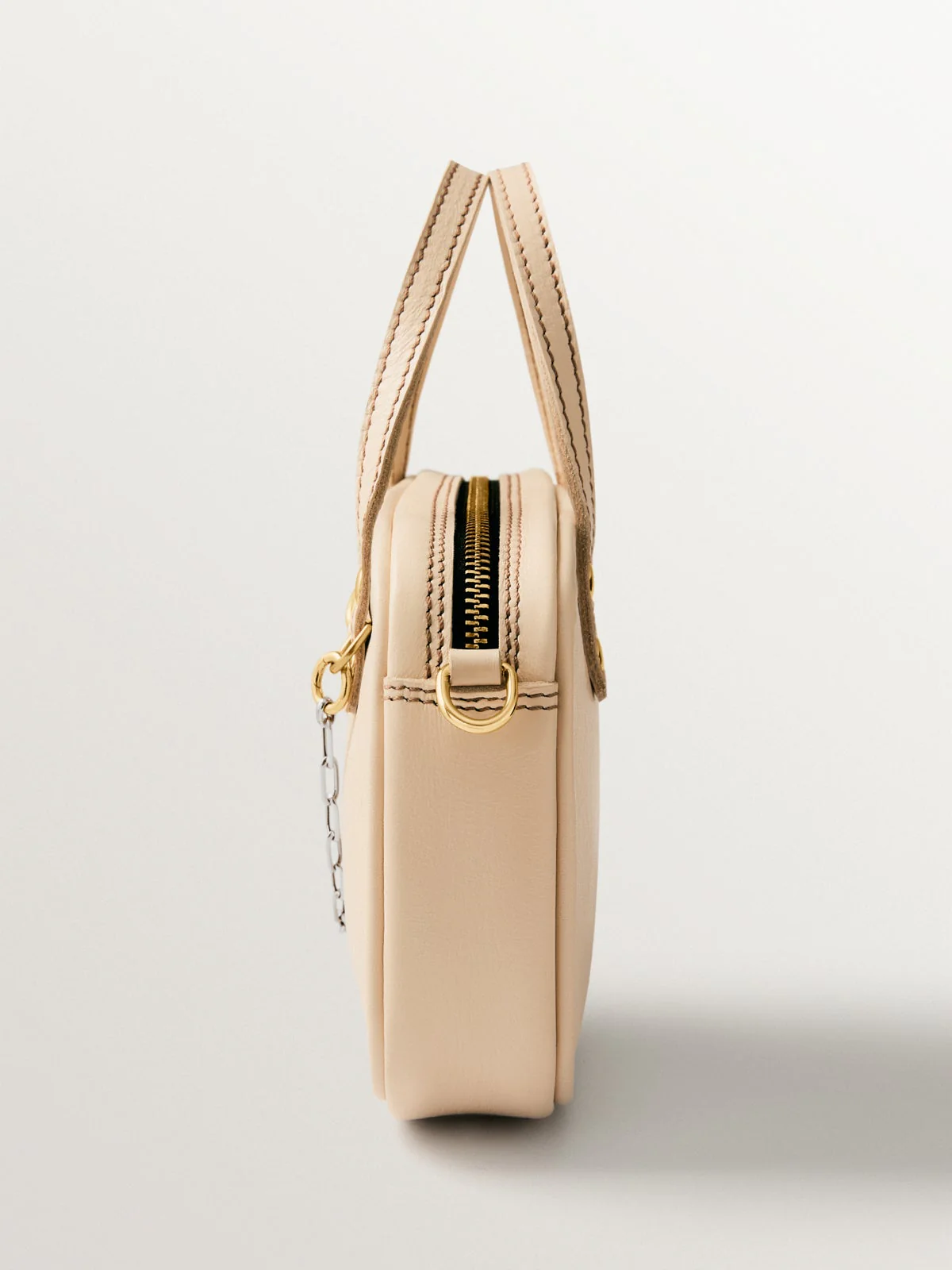 Bolso Sally´s Mayo con chain de plata 925 y cierres bañados en oro de 18K - Image 5
