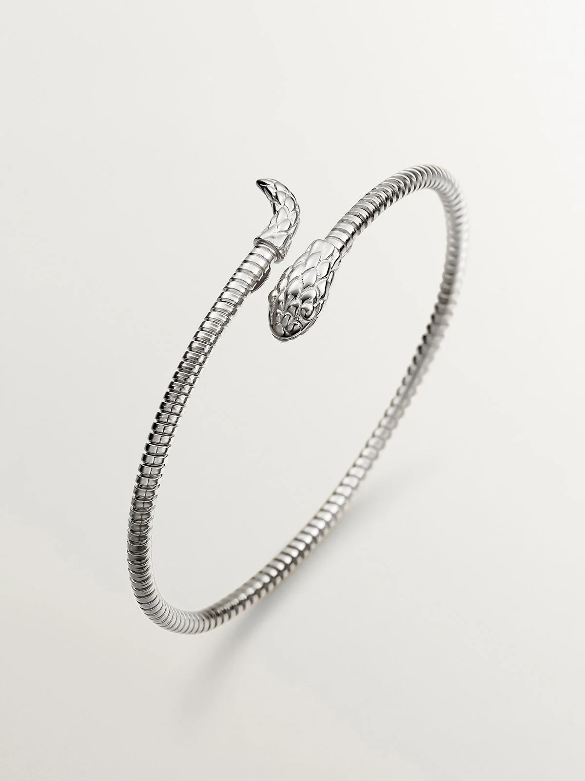 Brazalete de plata 925 con forma de serpiente - Image 3