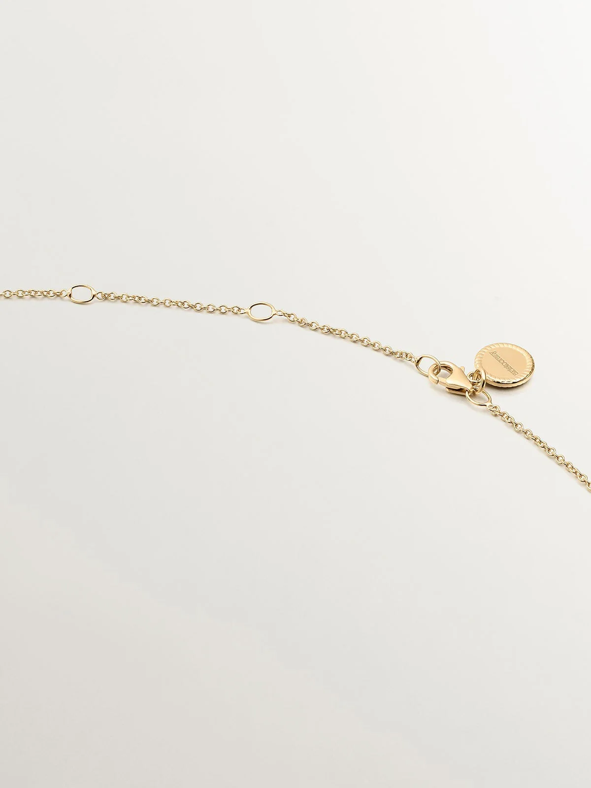 Cadena larga de plata 925 bañada en oro amarillo de 18K - Image 5
