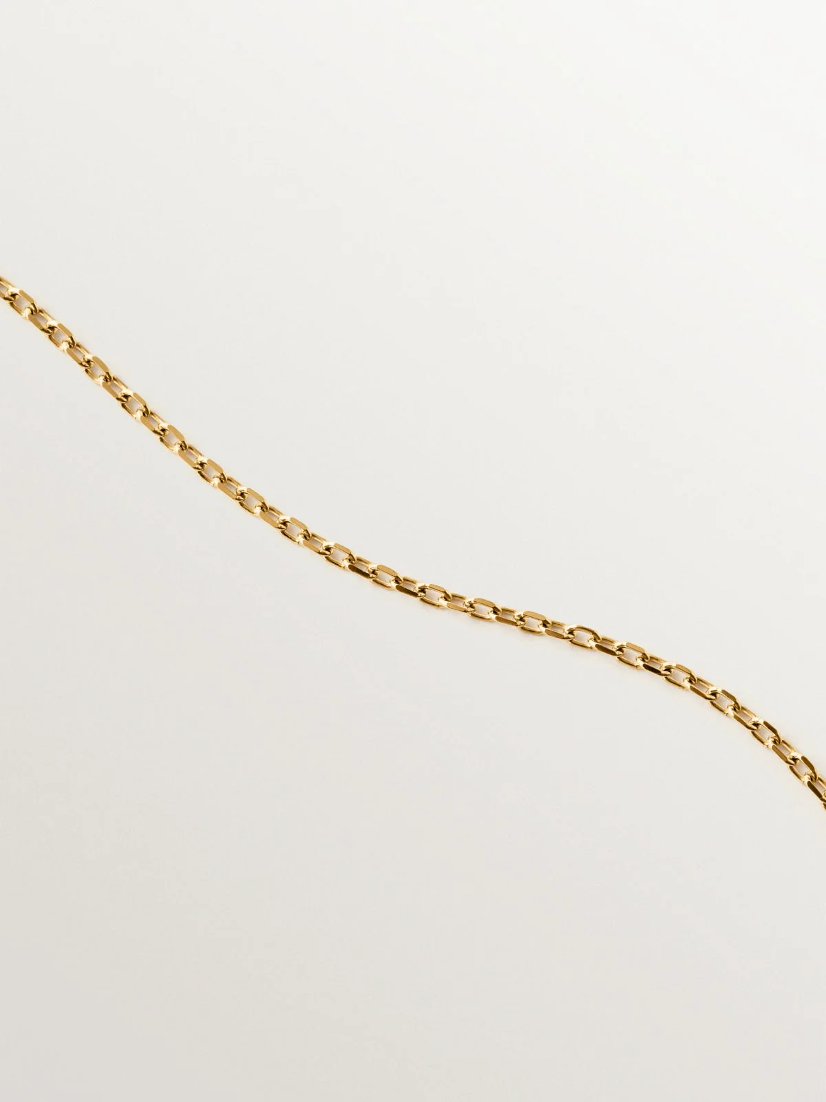 Cadena roló 80 cm de plata 925 bañada en oro de 18K - Image 5