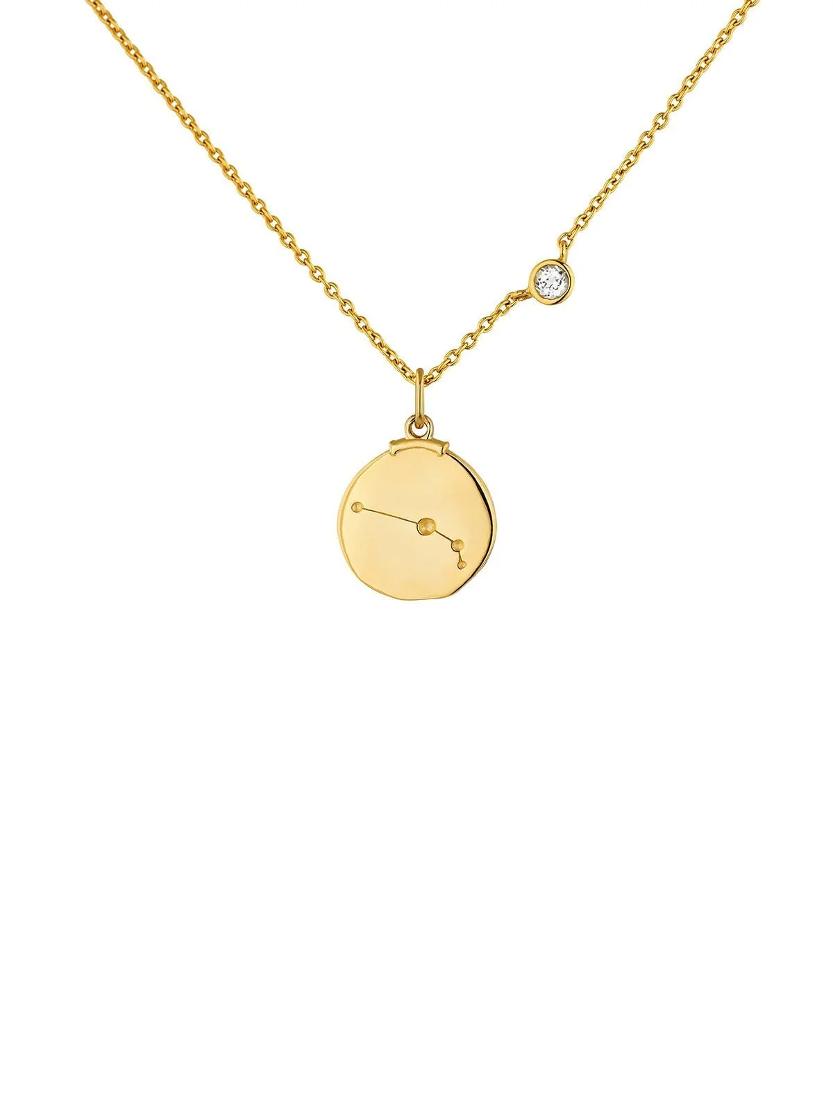 Charm Aries de plata 925 bañada en oro amarillo de 18K - Image 8