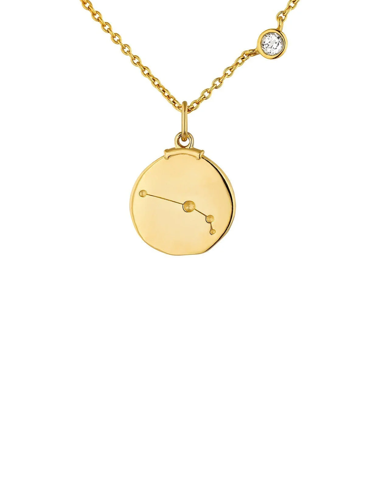 Charm Aries de plata 925 bañada en oro amarillo de 18K - Image 9