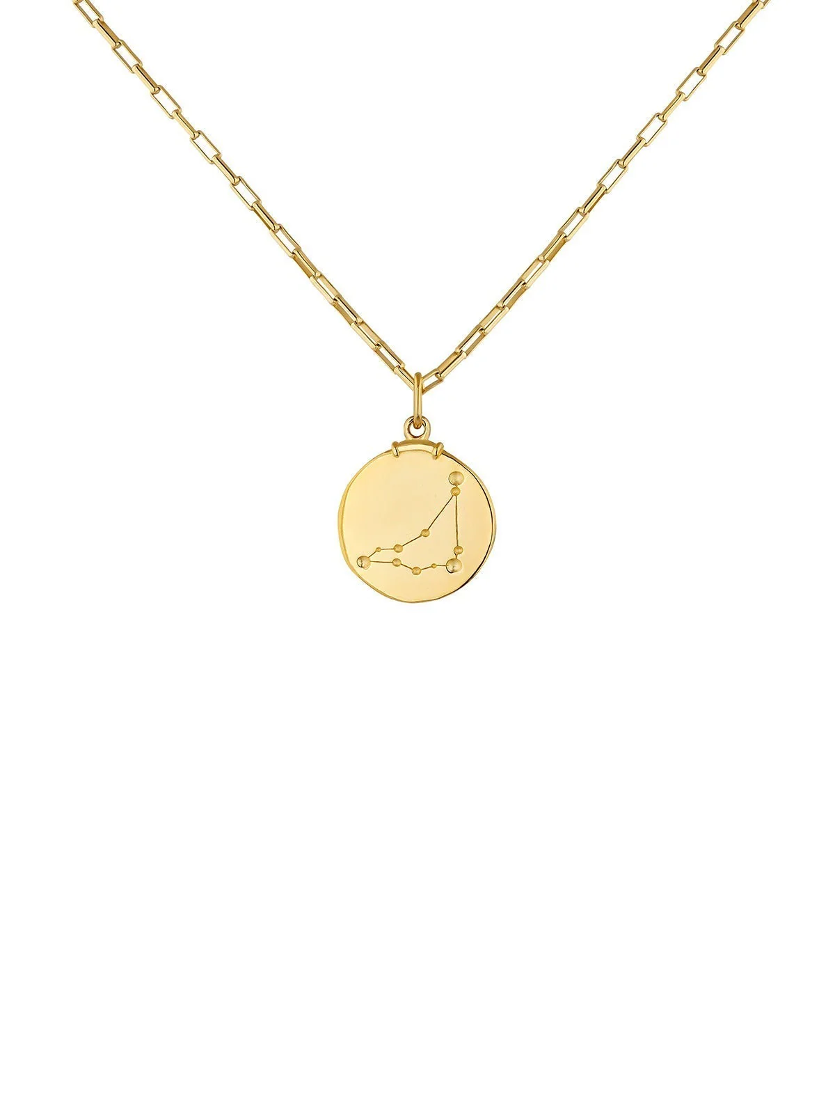 Charm Capricornio de plata 925 bañada en oro amarillo de 18K - Image 8