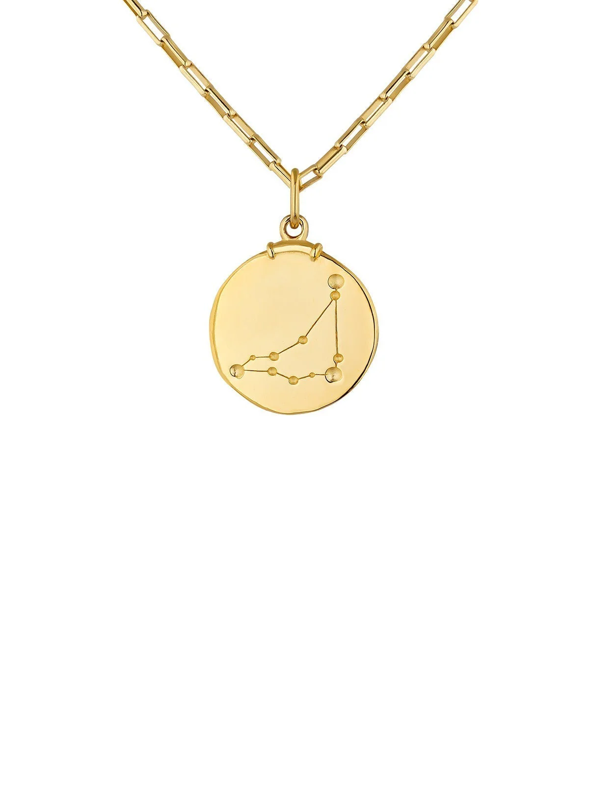 Charm Capricornio de plata 925 bañada en oro amarillo de 18K - Image 9