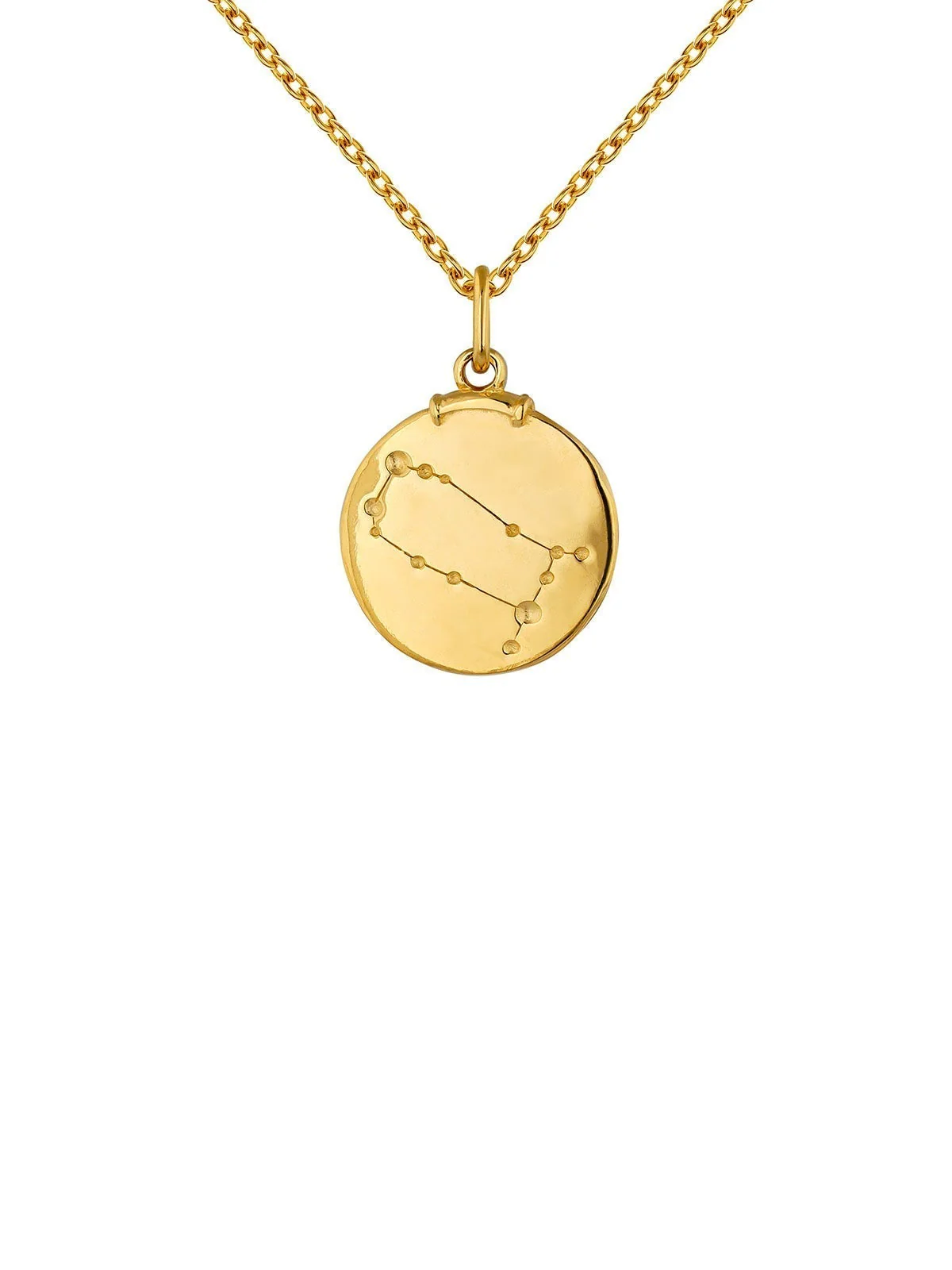Charm Géminis de plata 925 bañada en oro amarillo de 18K - Image 9