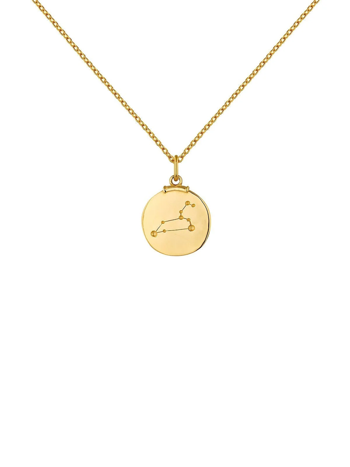 Charm Leo de plata 925 bañada en oro amarillo de 18K - Image 8