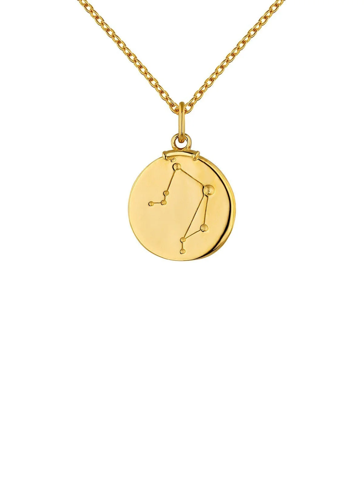Charm Libra de plata 925 bañada en oro amarillo de 18K - Image 9