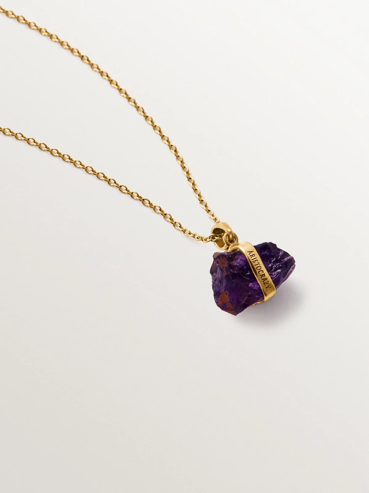 Charm piedra de nacimiento Febrero con amatista - Image 3