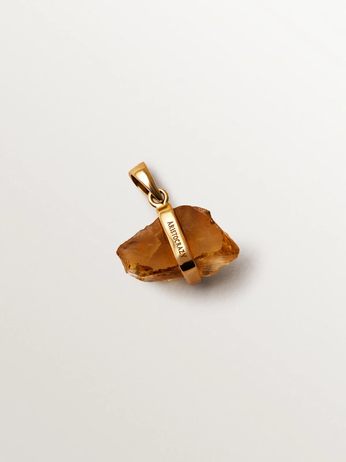 Charm piedra de nacimiento Noviembre con citrino amarillo - Image 3