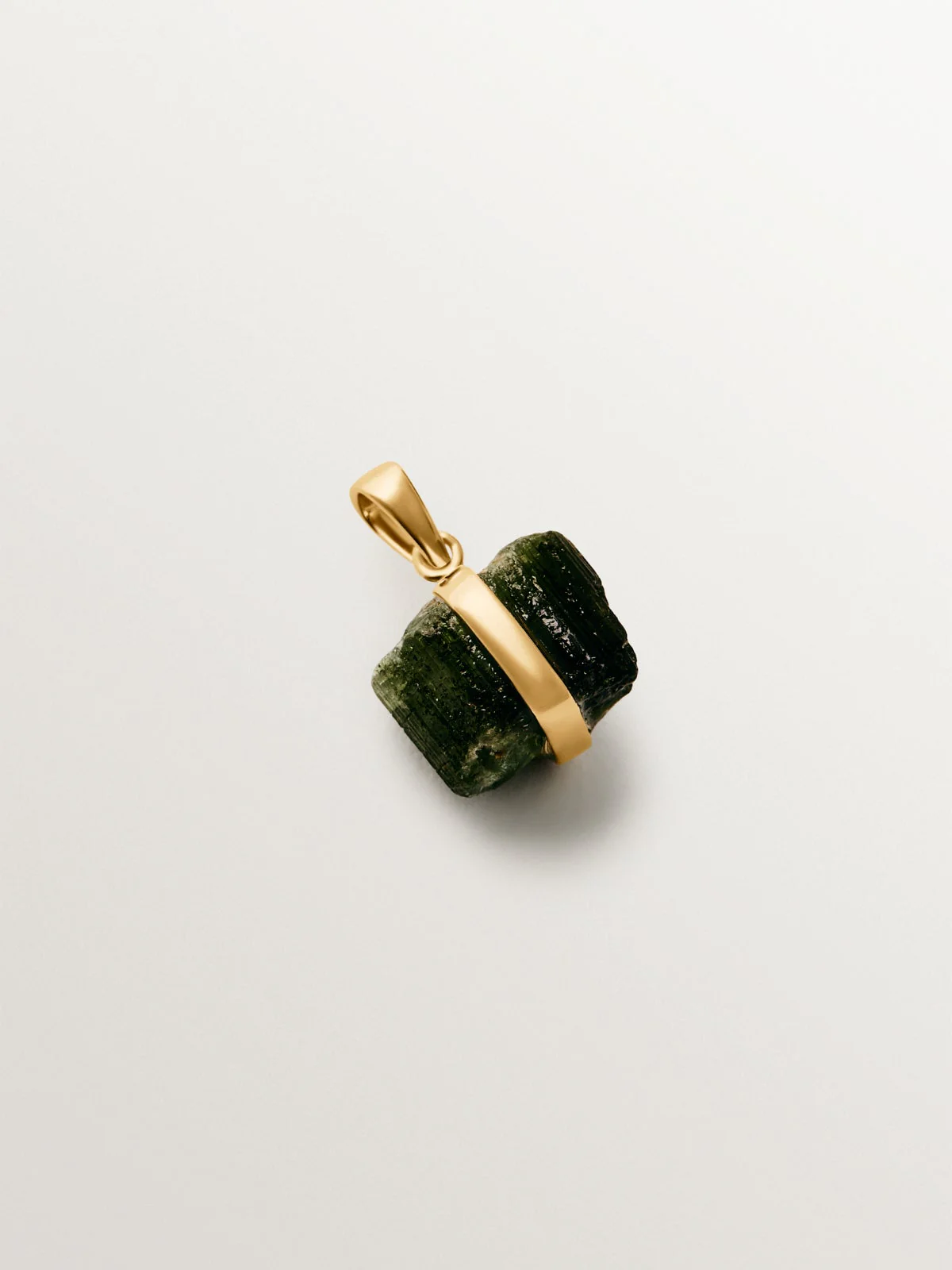 Charm piedra de nacimiento Octubre con turmalina verde - Image 3