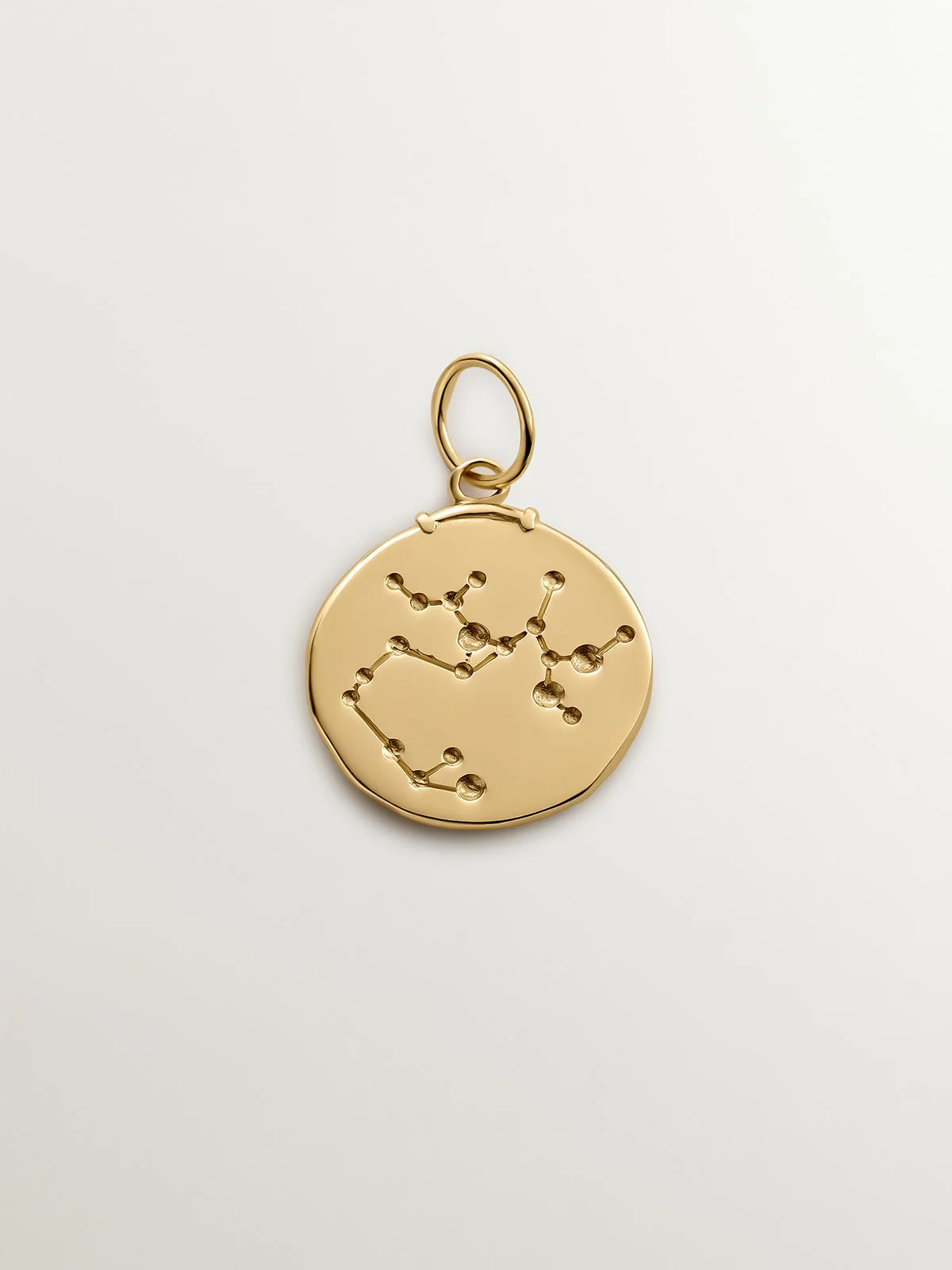 Charm Sagitario de plata 925 bañada en oro amarillo de 18K - Image 3