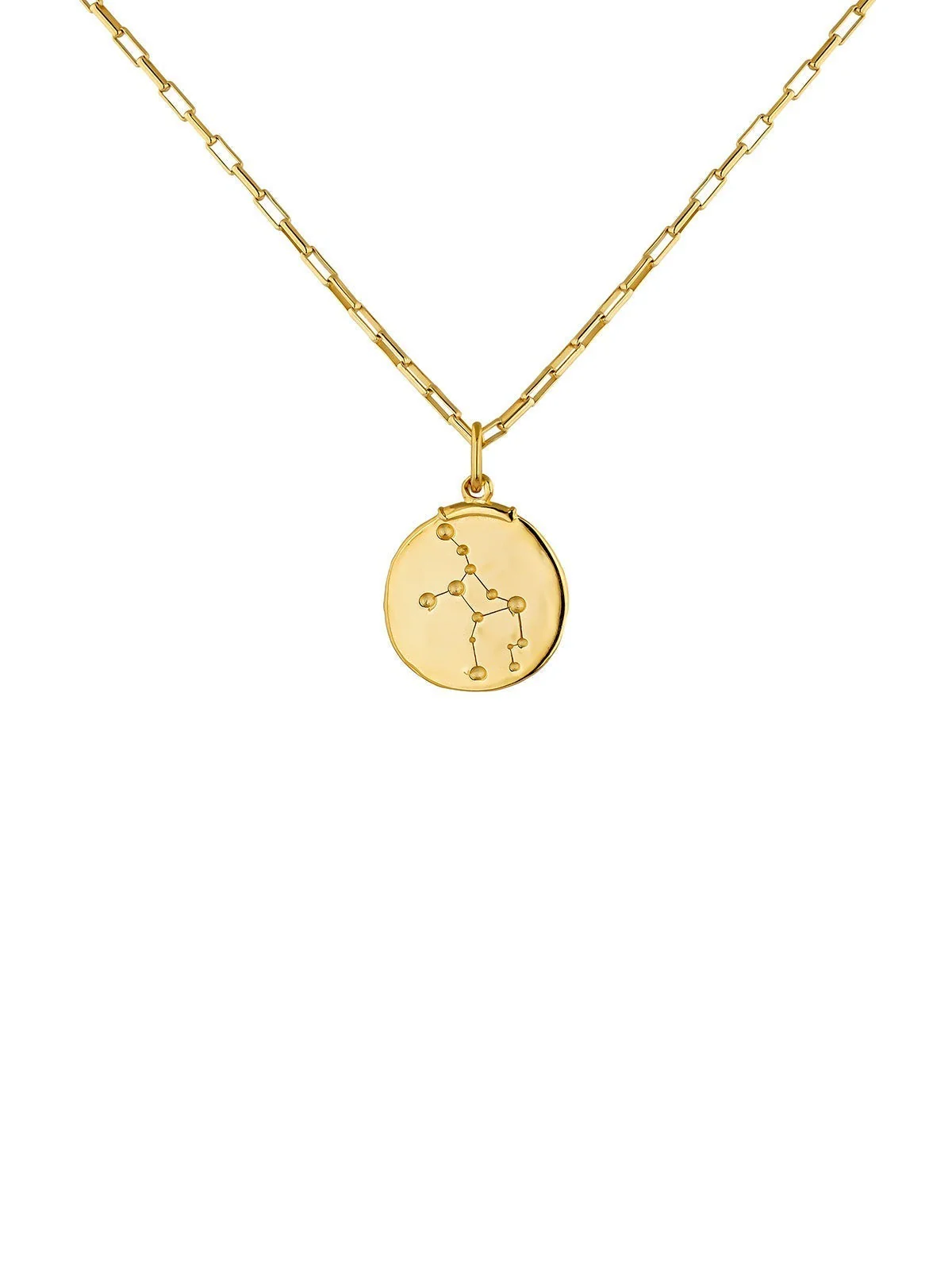 Charm Virgo de plata 925 bañada en oro amarillo de 18K - Image 8