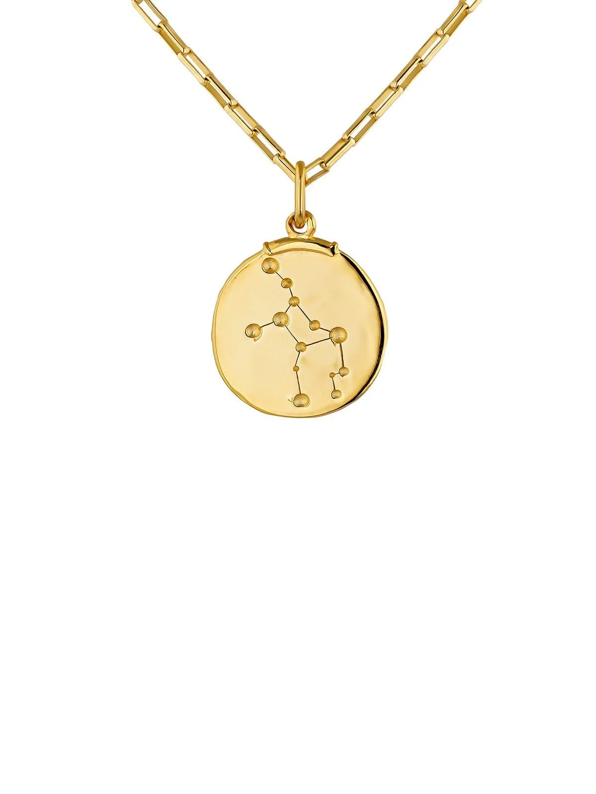 Charm Virgo de plata 925 bañada en oro amarillo de 18K - Image 9