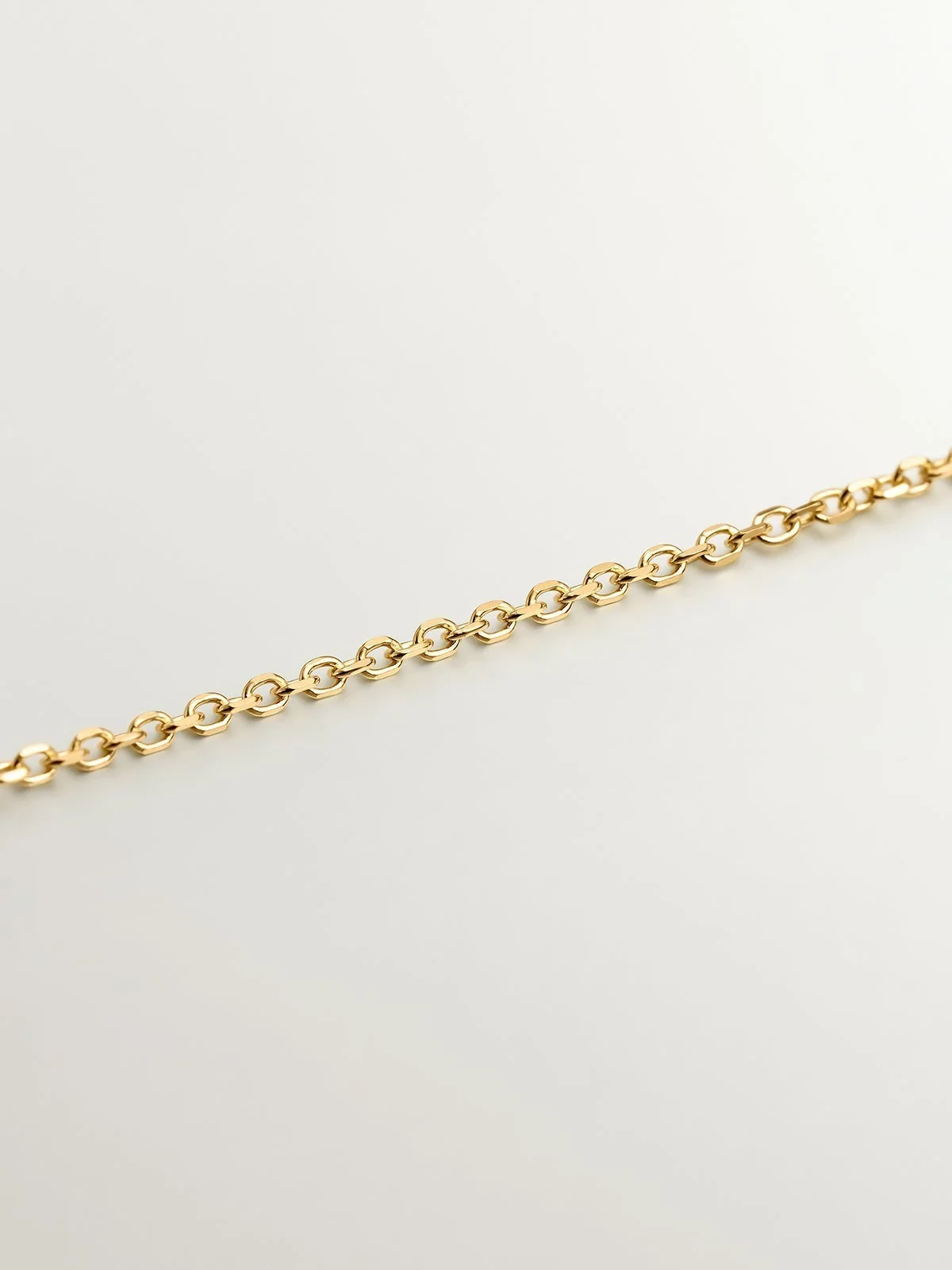 Colgante de oro amarillo de 18K con tres diamantes - Image 5