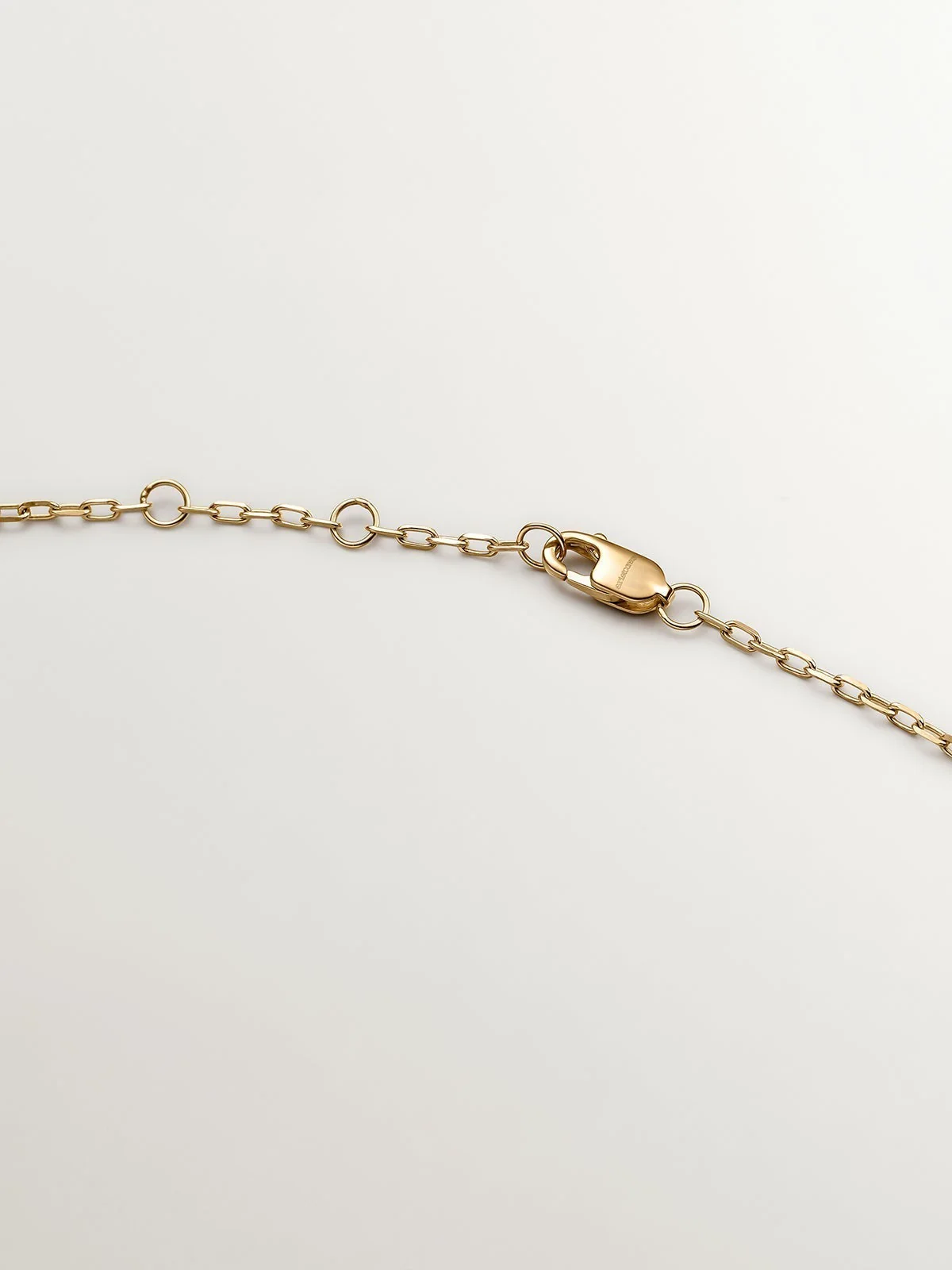 Colgante de oro amarillo de 9K con malaquita verde - Image 7