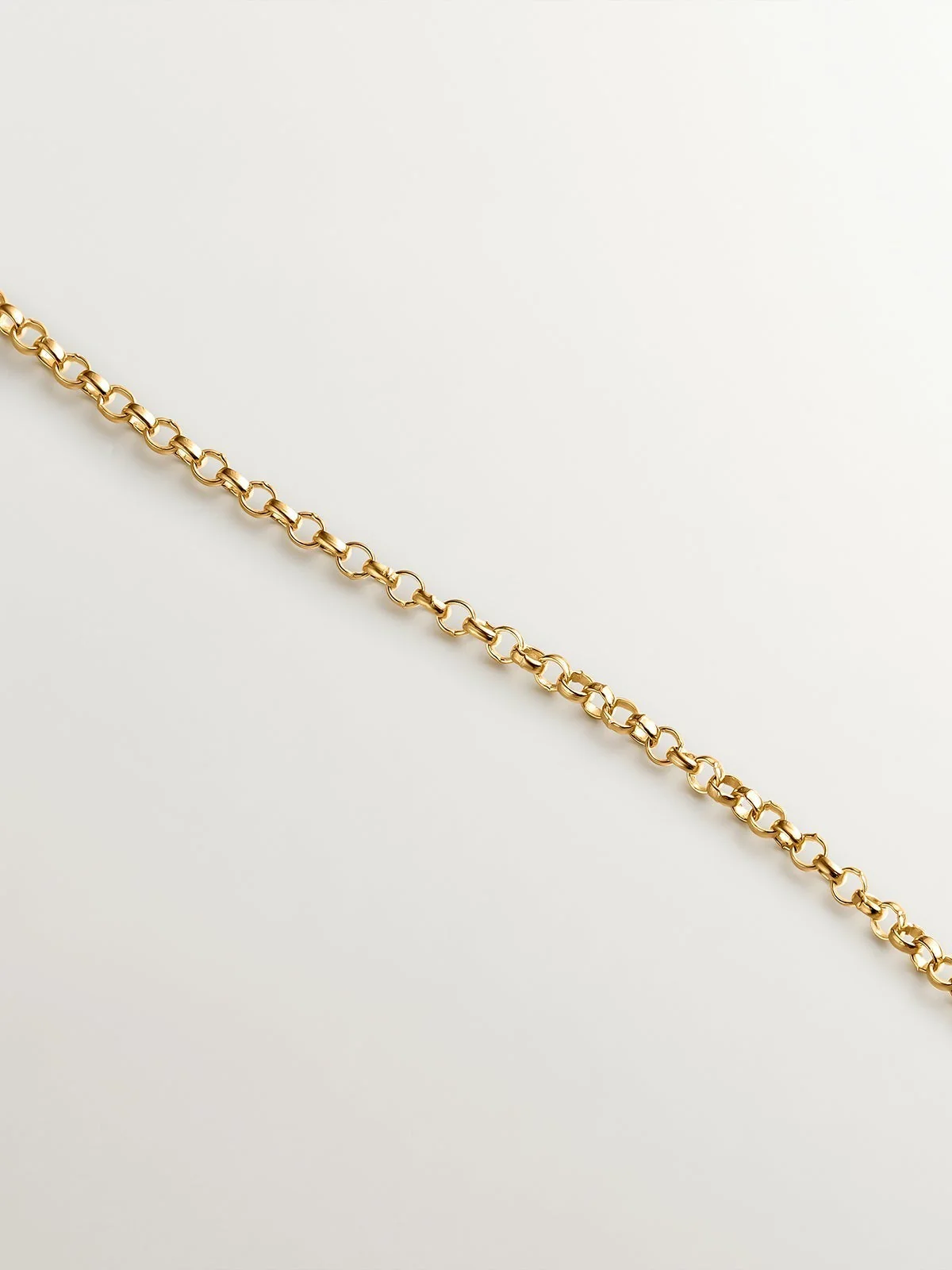 Colgante de plata 925 bañada en oro amarillo de 18K con amatista verde - Image 3