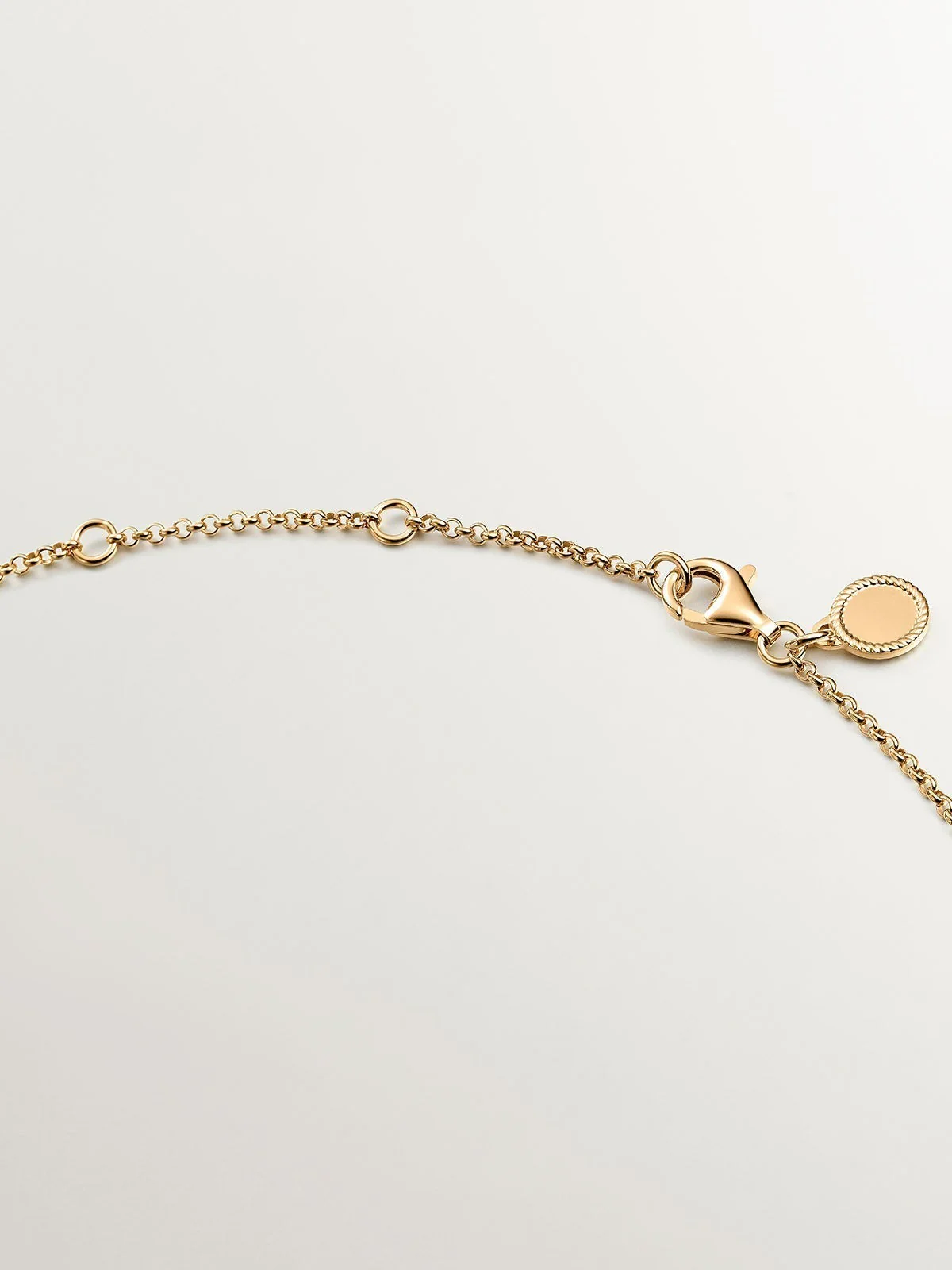 Colgante de plata 925 bañada en oro amarillo de 18K con estrella - Image 7