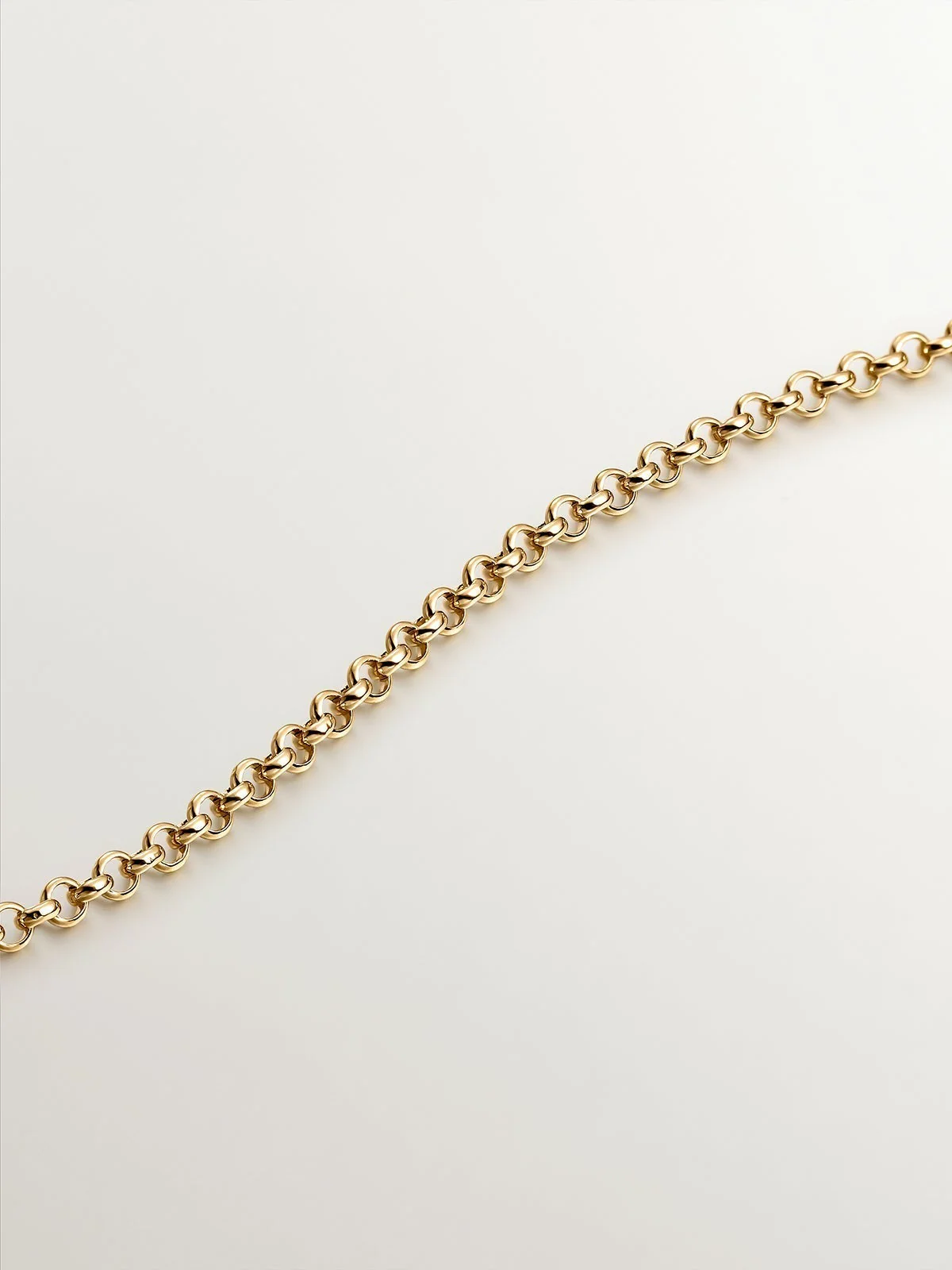 Colgante de plata 925 bañada en oro amarillo de 18K con infinito - Image 5