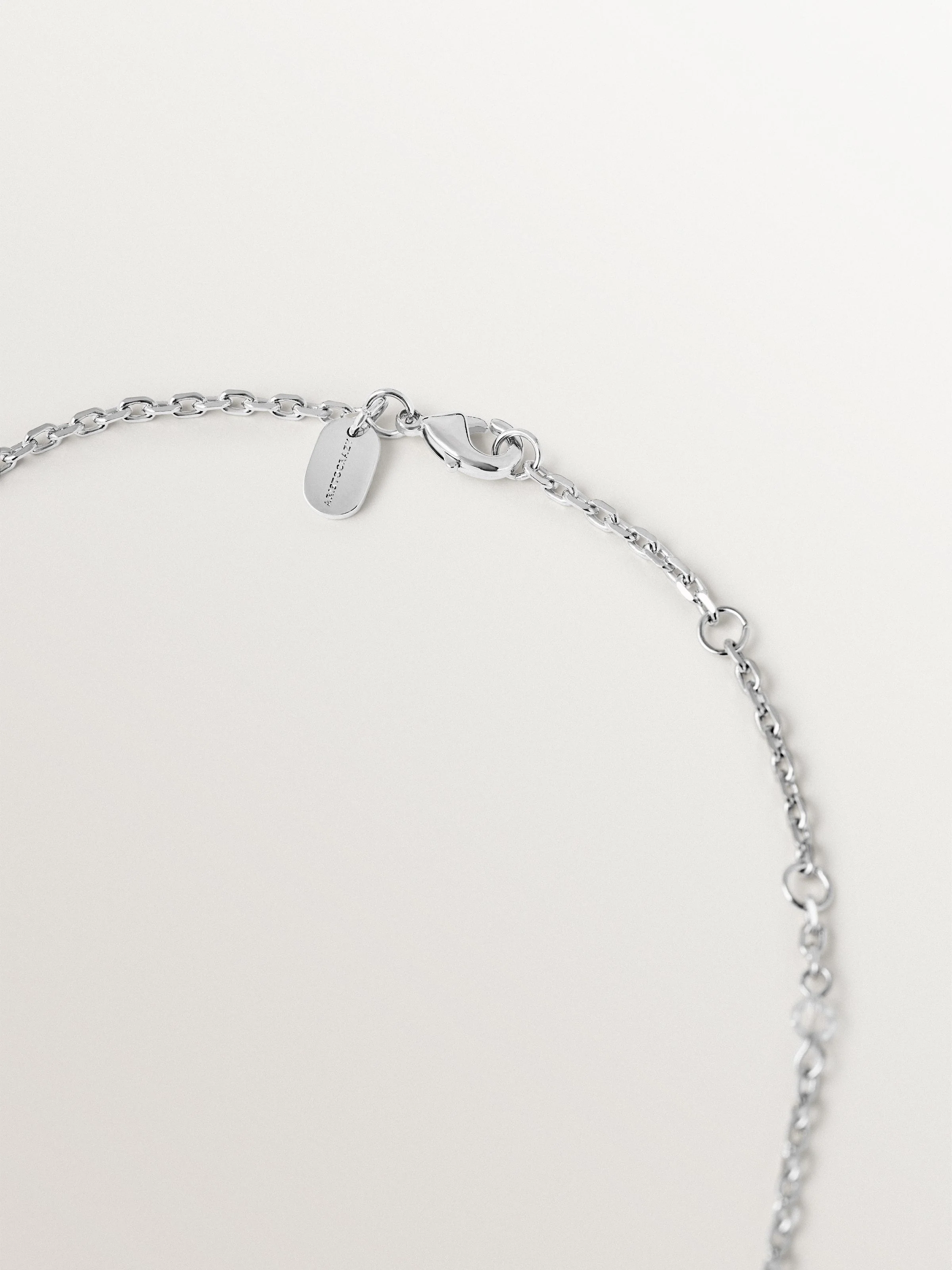 Collar con perlas barrocas y cristales - Image 6