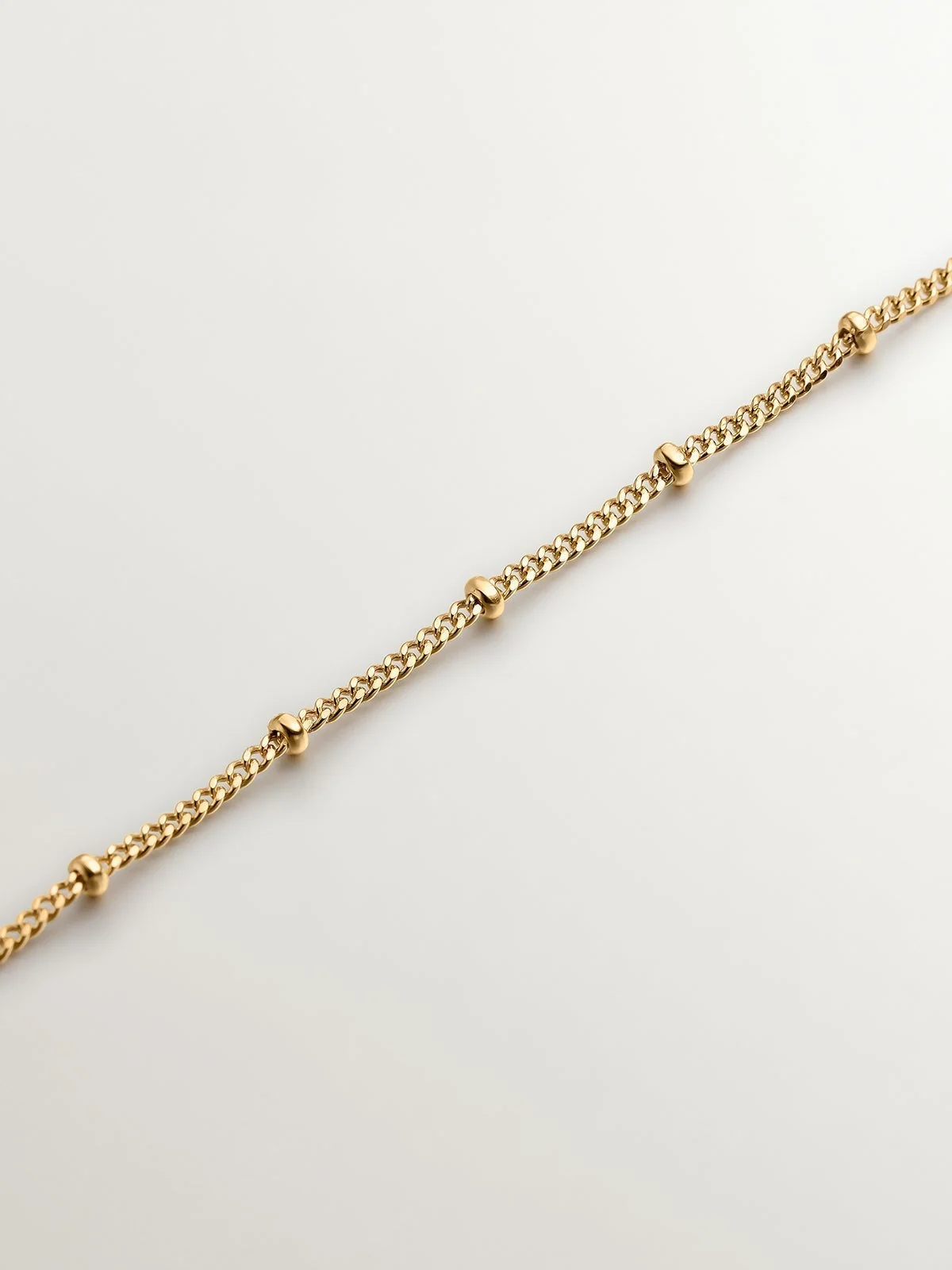 Collar de plata 925 bañada en oro amarillo de 18K con estrellas y lunas - Image 3