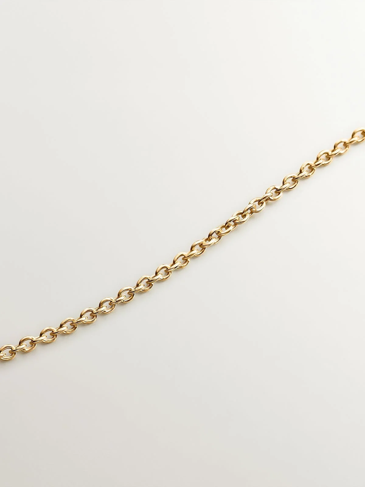 Collar de plata 925 bañada en oro amarillo de 18K con rodolitas y topacios - Image 7