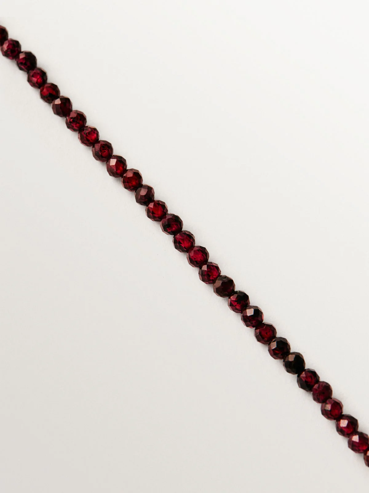 Collar de plata 925 con granates y perla - Image 5