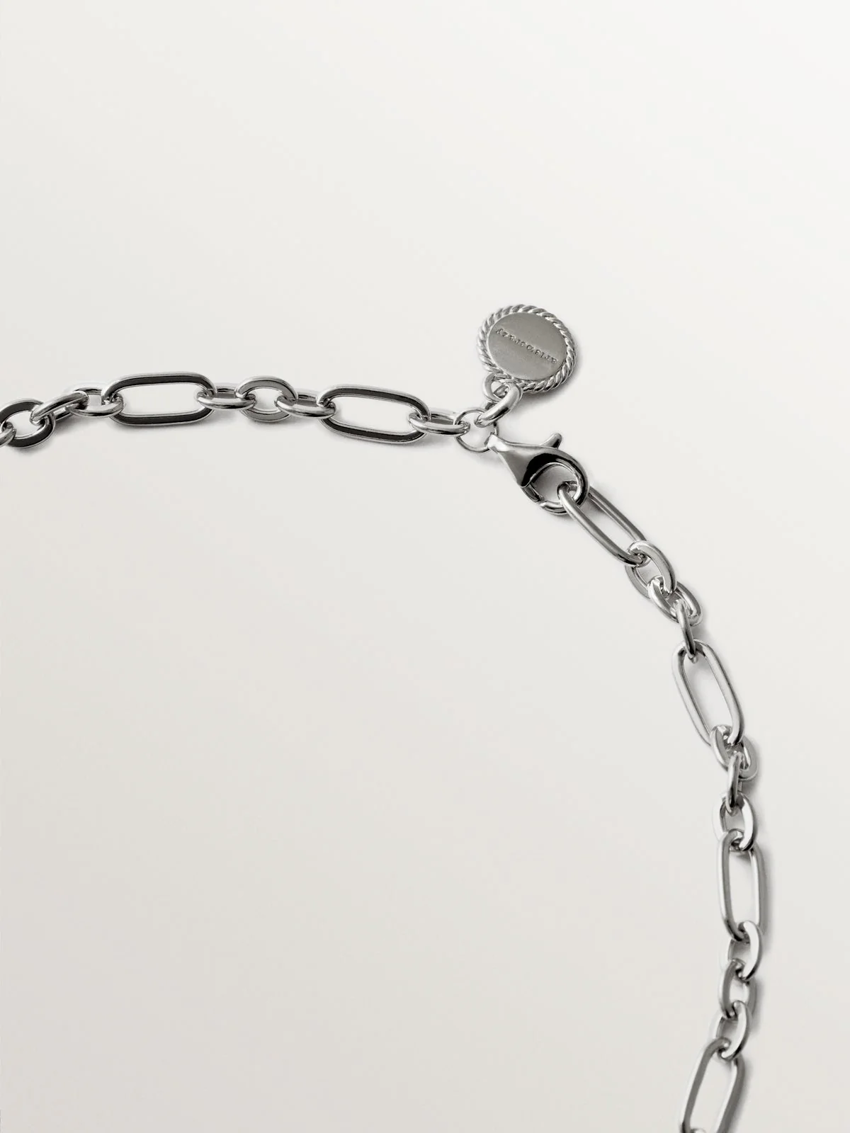 Collar de plata 925 con topacios azul sky - Image 5