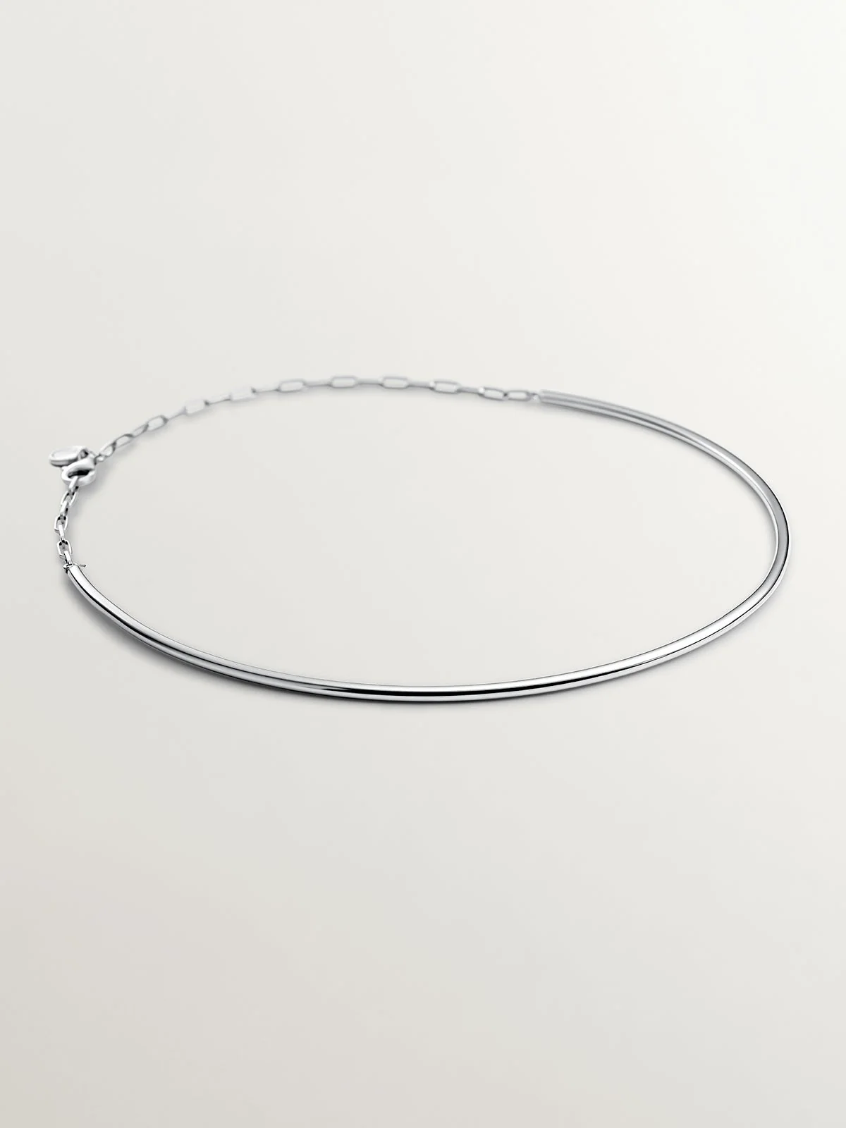 Collar rígido de plata 925