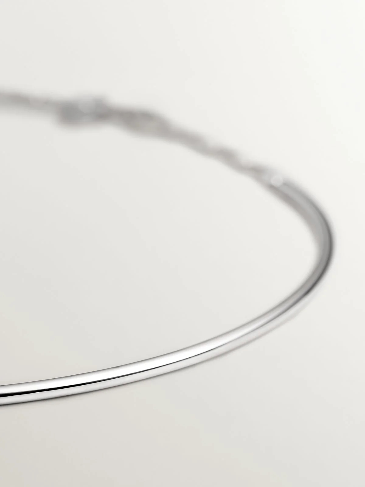 Collar rígido de plata 925 - Image 3