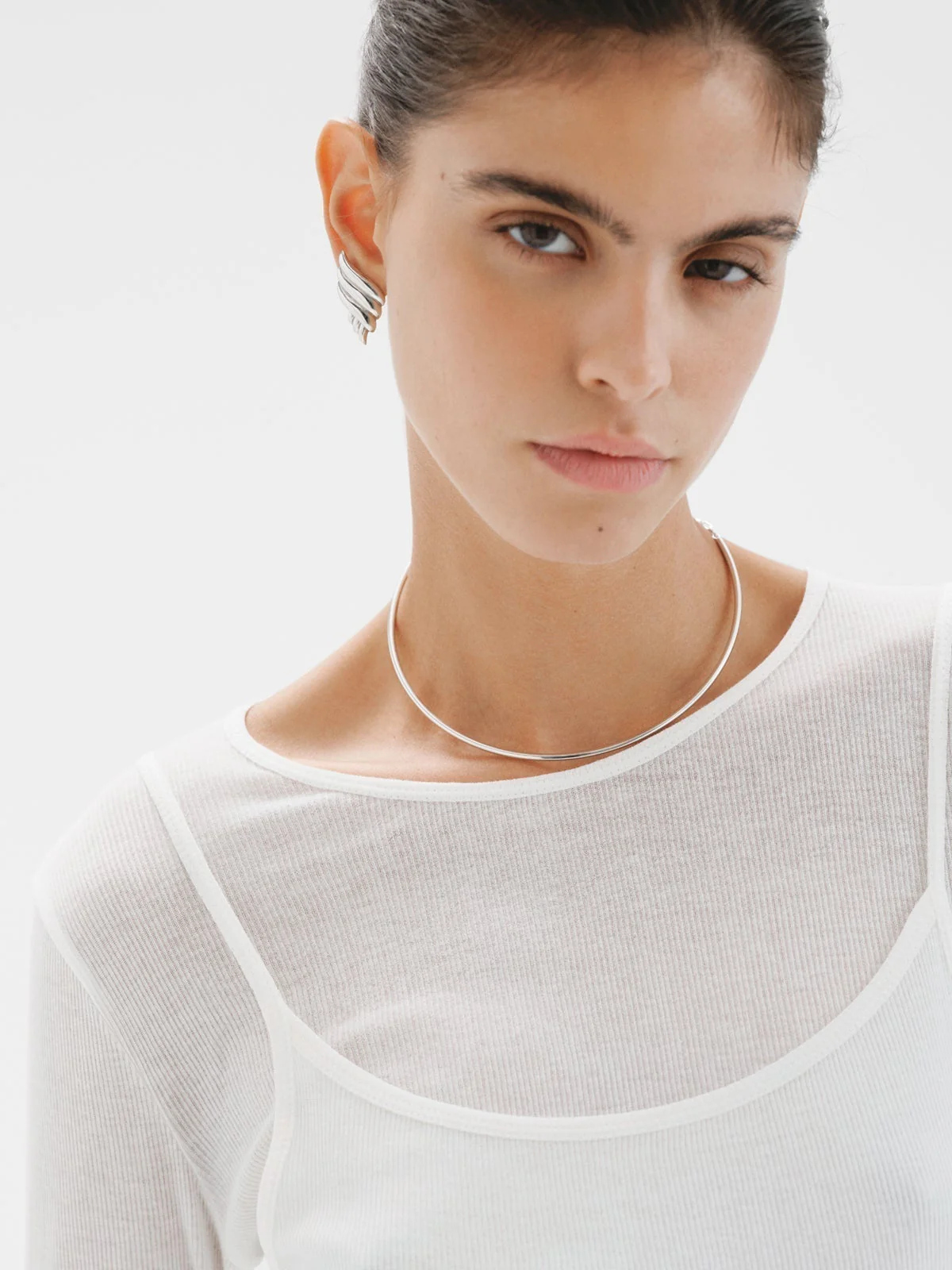 Collar rígido de plata 925 - Image 6