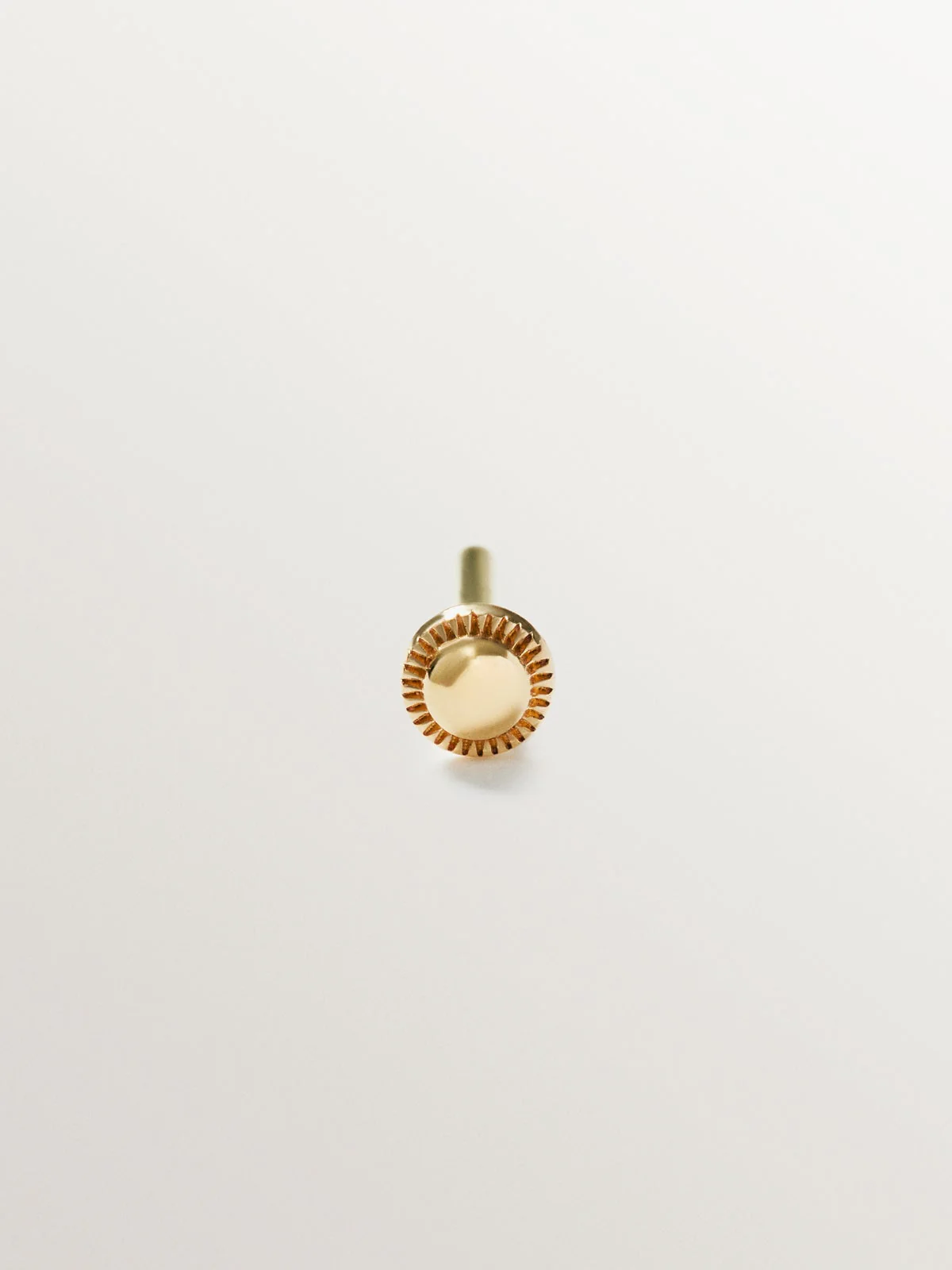 Piercing trepador de oro amarillo de 18K con diamantes - Image 5