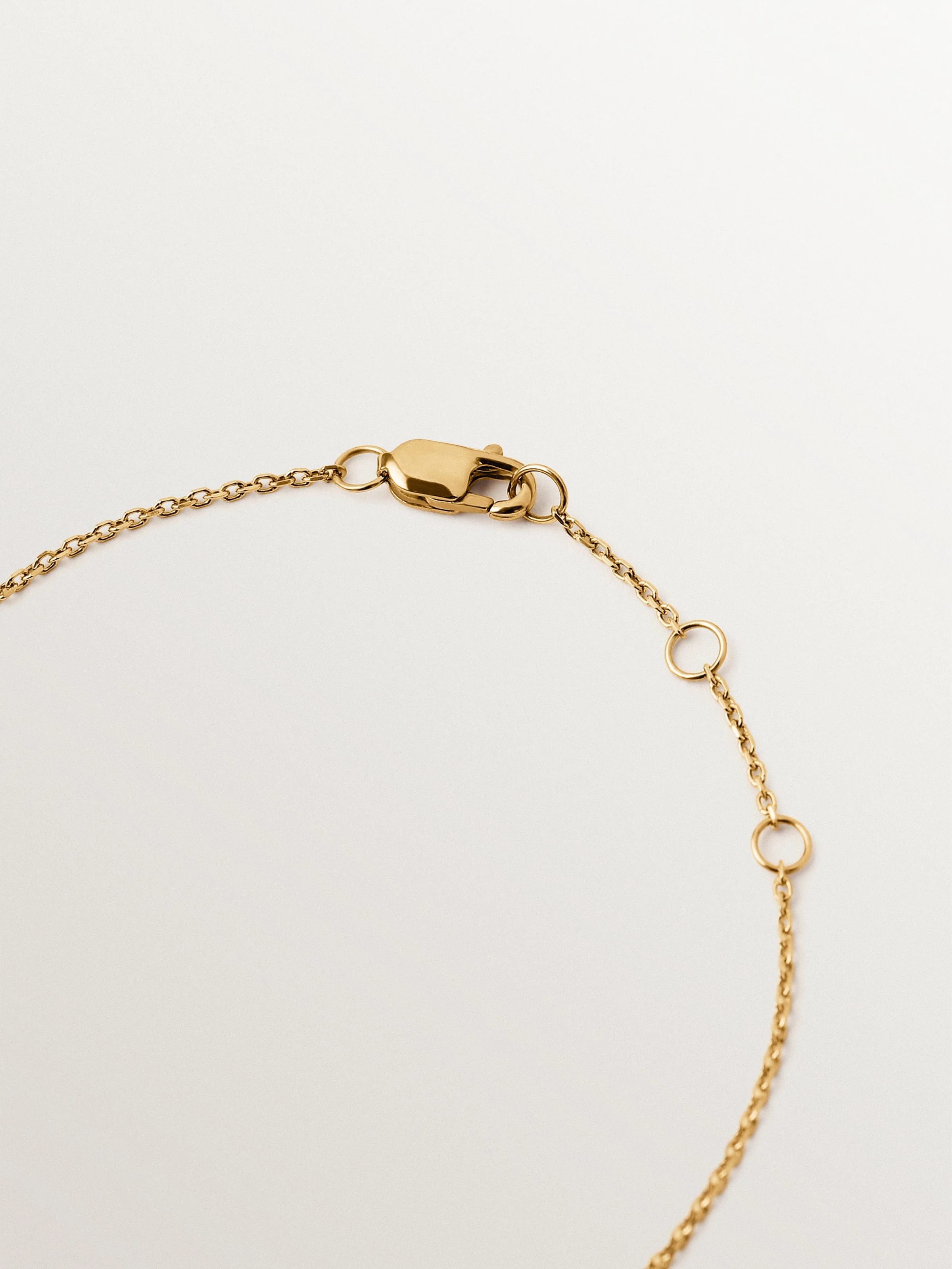 Pulsera de oro amarillo de 9K con diamantes lab grown - Image 5