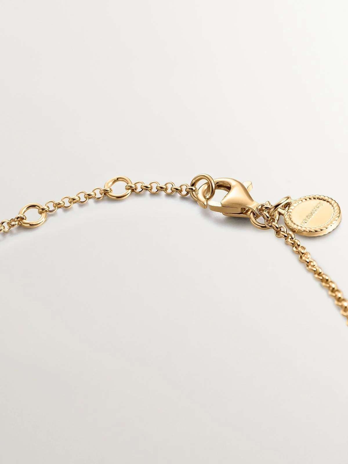 Pulsera de plata 925 bañada en oro amarillo de 18K con camaleón - Image 7