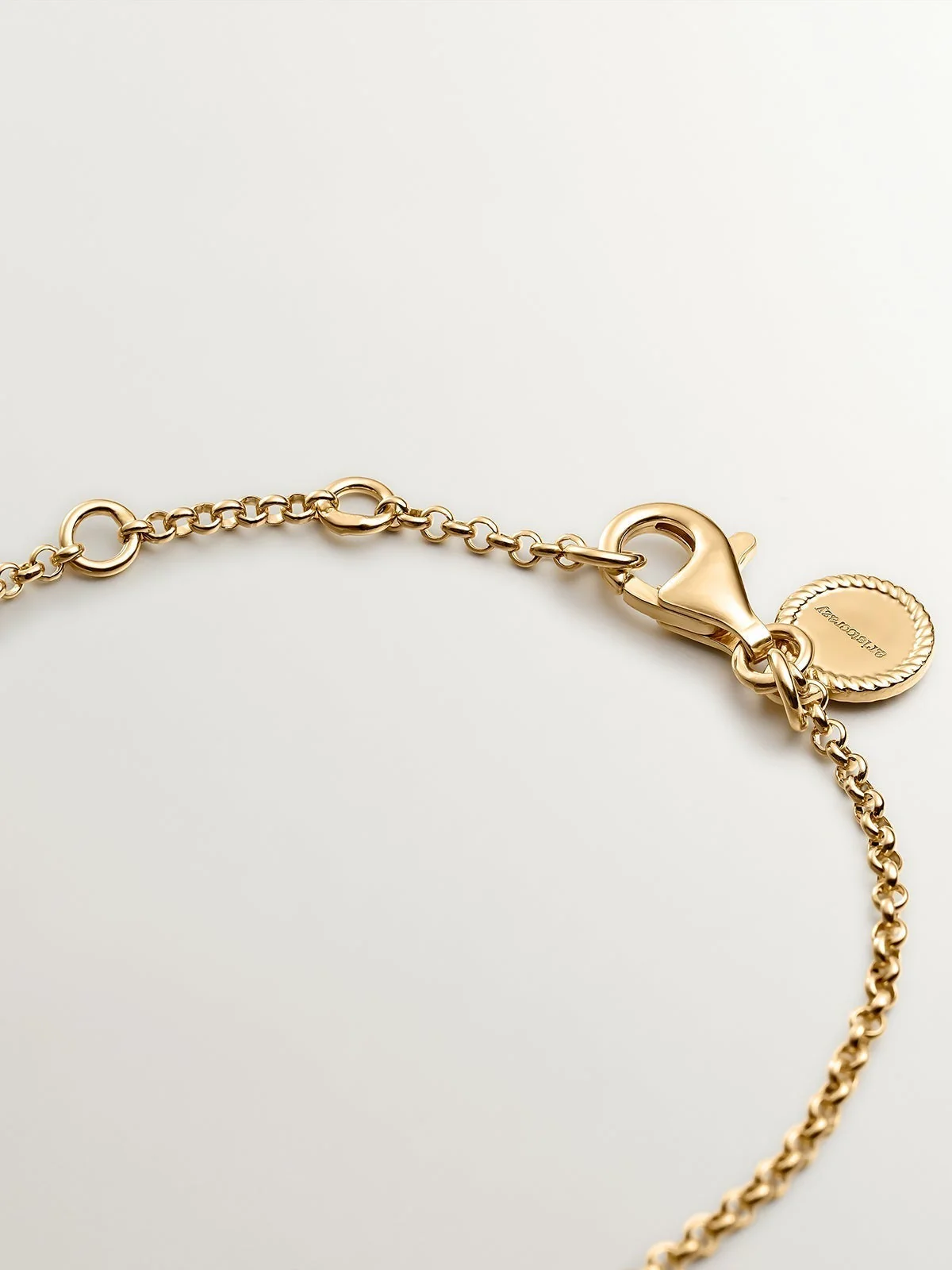 Pulsera de plata 925 bañada en oro amarillo de 18K con estrellas - Image 5