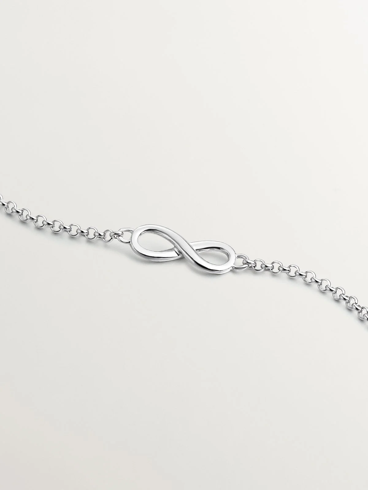 Pulsera de plata 925 con infinito - Image 3