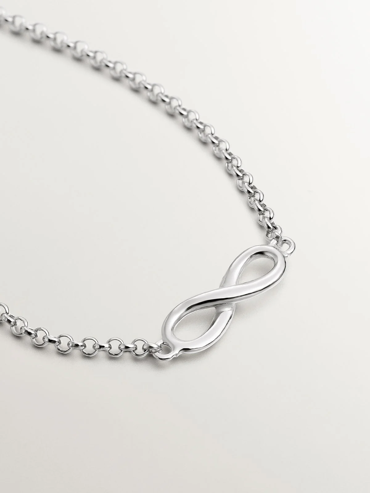 Pulsera de plata 925 con infinito - Image 5