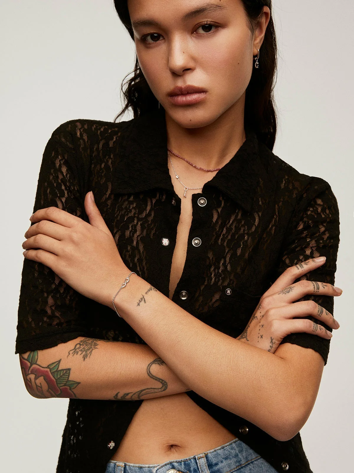 Pulsera de plata 925 con infinito - Image 6