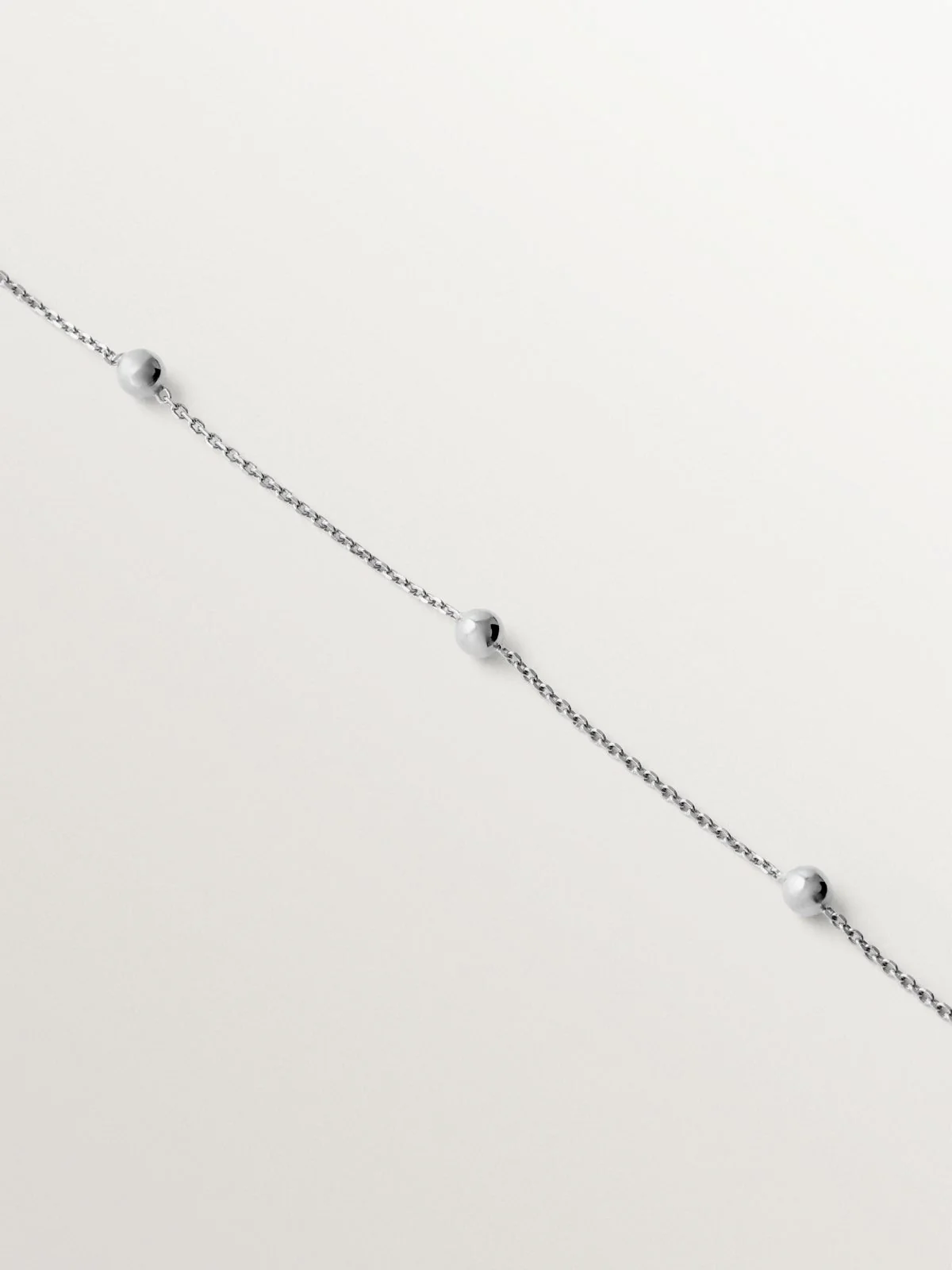 Pulsera de plata 925 con motivo de esferas - Image 3