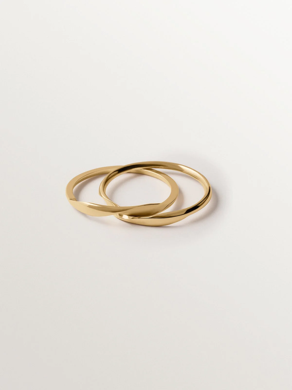 Pulsera gimmel bañada en oro amarillo - Image 7